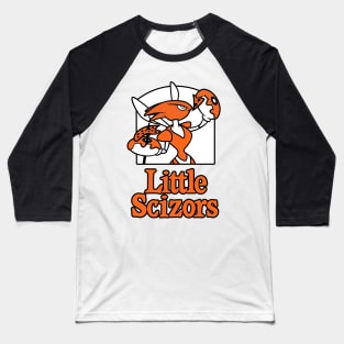 Little Scizors Pizza Baseball T-Shirt